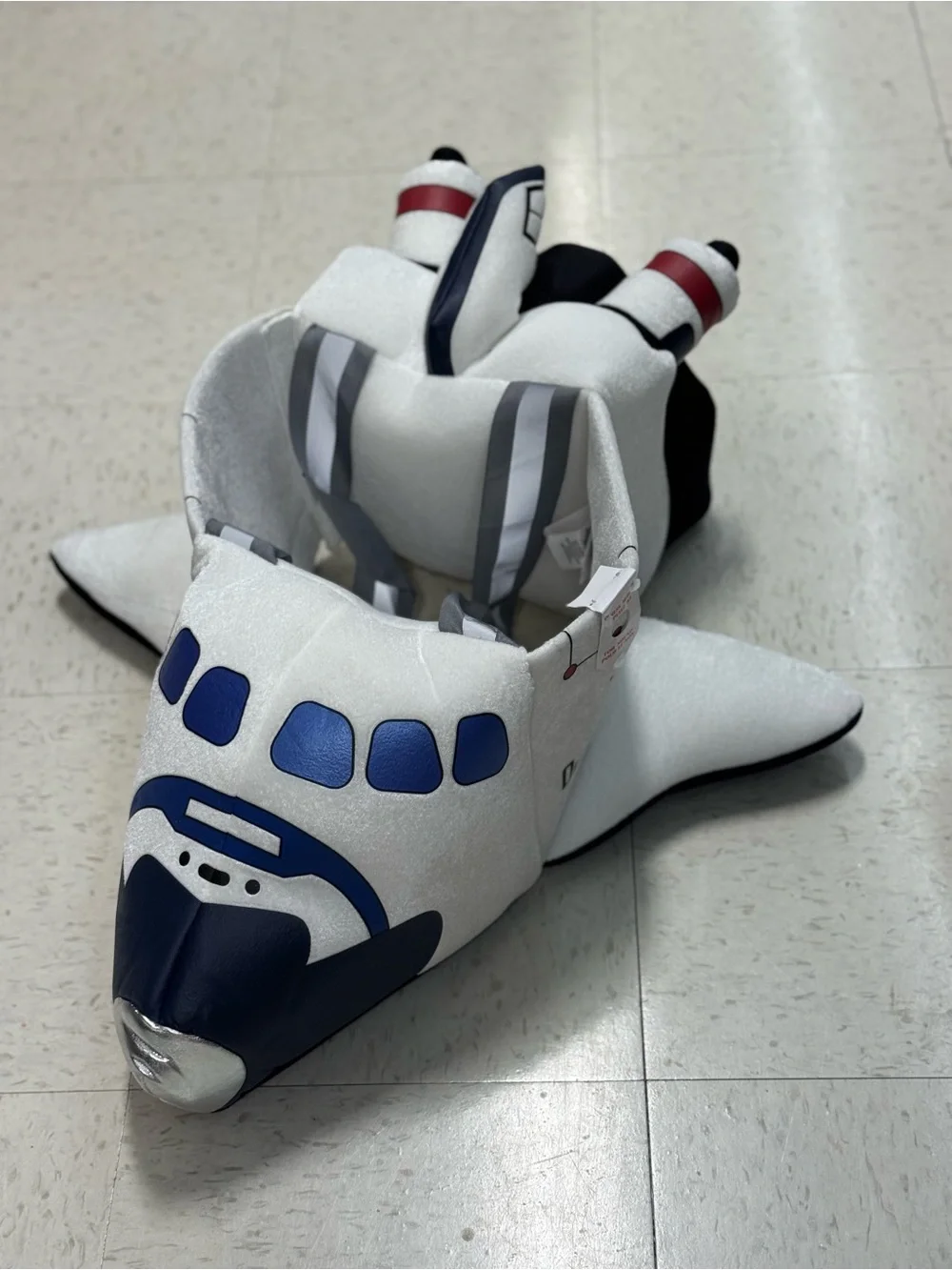 Space Shuttle Costume - White & Blue